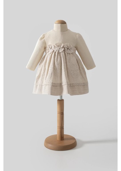 Tongs Baby Elbise 8051 Ekru