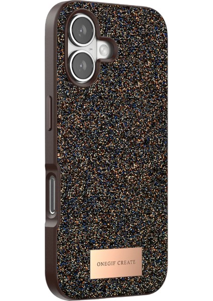 Apple iPhone 17 Uyumlu Parlak Simli Taşlı Premium Kalite Kadın Telefon Kılıfı Kapak modelleri