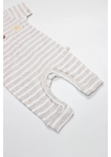 Line Colors Yarım Kol Patiksiz Tulum 15126 Bej fırsatları