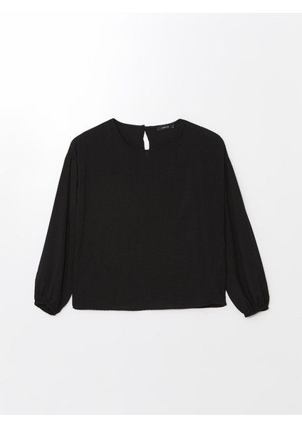 Yeni Sezon Bisiklet Yaka Düz Uzun Kollu Kadın Bluz indirimleri