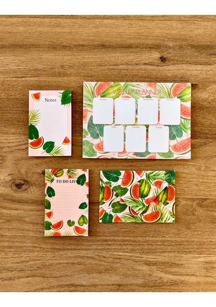 Planlayıcı Set Desenli 50 Yp. + Zarf modelleri