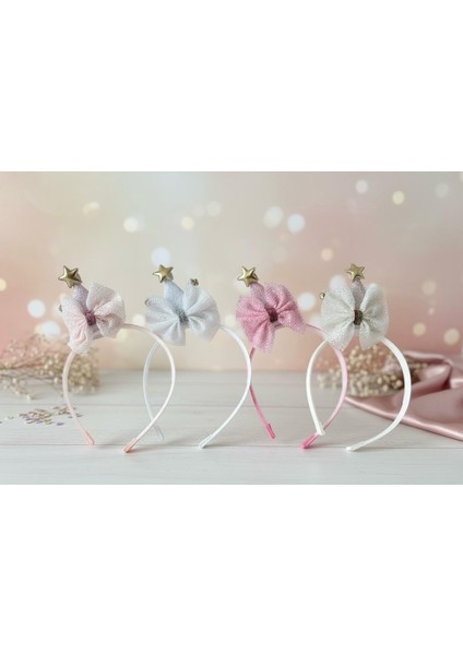 Kız Çocuk Simli Kumaş Prenses Taç Fuşya fiyatları