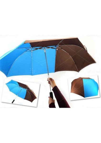 Kırmızı Çift Kişilik Büyük Yağmur Koruma Şemsiyesi, Şık ve Güçlü Tasarım modelleri