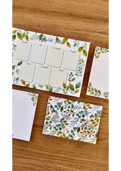 Planlayıcı Set Desenli 50 Yp. + Zarf fiyatları