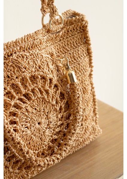 Motif Detaylı Çanta