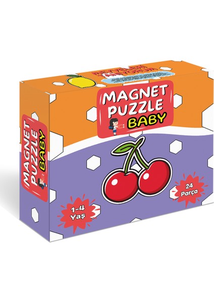 Mıknatıslı Yapboz (Magnet Puzzle Bebek)