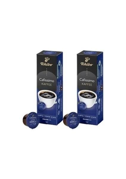 Cafissimo Coffee Intense 10'lu Kapsül Kahve 75 G X2 Adet