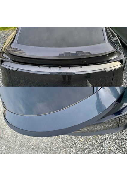 Tesla Model Y Juniper Pro Version Mat Black Spoiler fırsatları