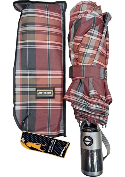 Rüzgarda Kırılmayan 10 Telli Tam Otomatik Şemsiye, Çok Renkli ve Dayanıklı Tasarım modelleri