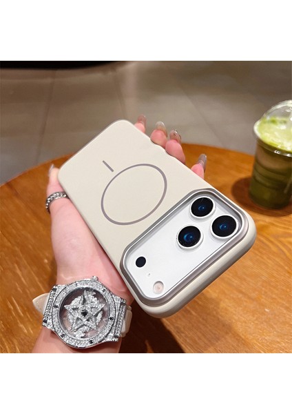 iPhone 17 Promax Magsafe Özellikli Ultra Slim Darbeye Dayanıklı Metal Çerçeveli Kılıf modelleri