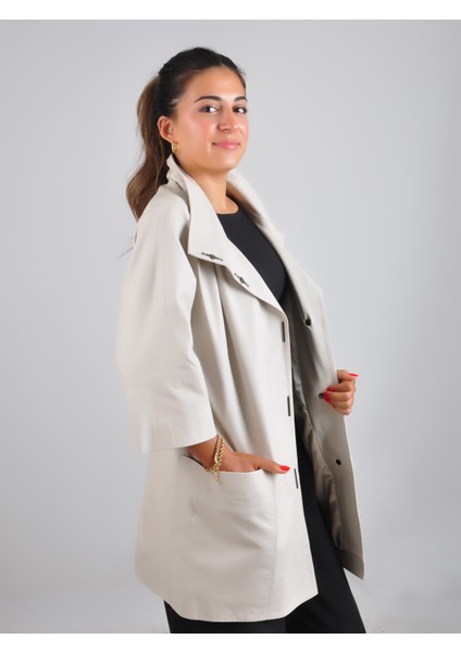 hakiki kuzu derisi kaban çıtçıtlı kemerli oversize fiyatları