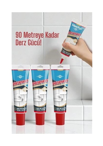 Bfs Beyaz Derz Dolgu Macunu Fayans Arası Temizlik ve Yenileme Çözümü 90 Metre