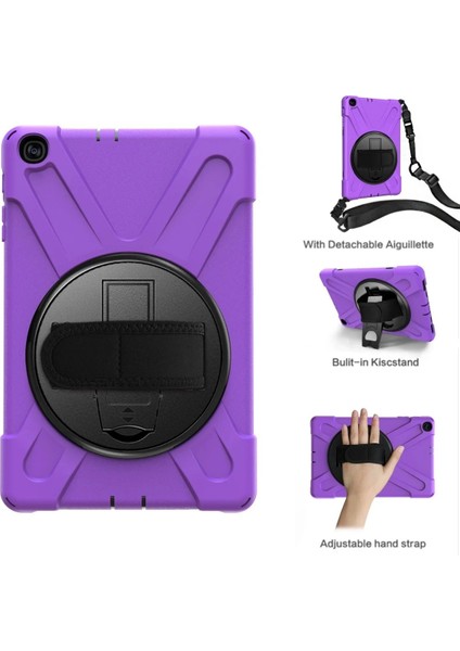 Samsung Galaxy T510 Tab A 10.1 Kılıf Amazing Tablet Kapak - MOR-(5796) - SB001M-484F25