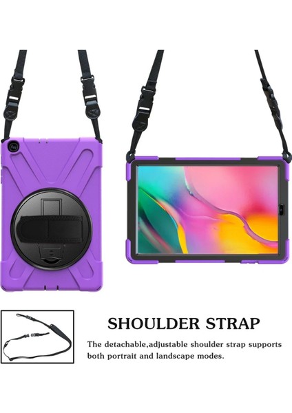 Samsung Galaxy T510 Tab A 10.1 Kılıf Amazing Tablet Kapak - MOR-(5796) - SB001M-484F25 modelleri