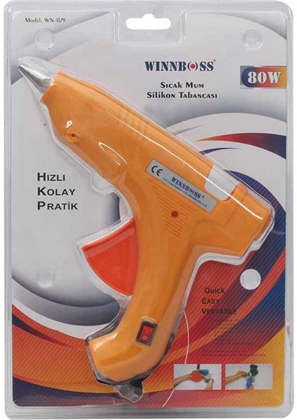 Winnboss WN-1179 Anahtarlı 80 Watt Silikon Tabancası
