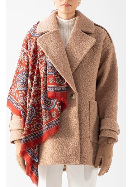 Renuccio Kruvaze Yandan Cepli Salaş Kaban Camel fırsatları