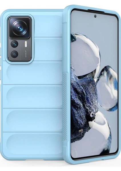 Xiaomi Mi 12T Pro Kılıf Optimum Silikon - Sky BLUE-(5796) - SB001M-48BGE5