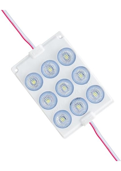 12 Volt 0.6 Watt Soğuk Beyaz Flaşlı Yanıp Sönen Modül LED