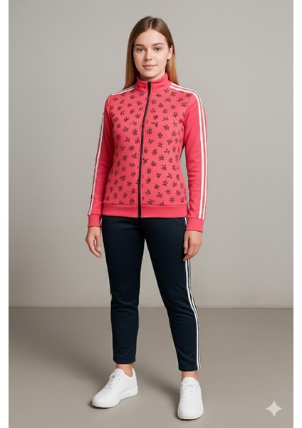 Kadın Fermuarlı Dalgıç Scuba Kumaş Yüksek Kaliteli Alt Üst Spor E