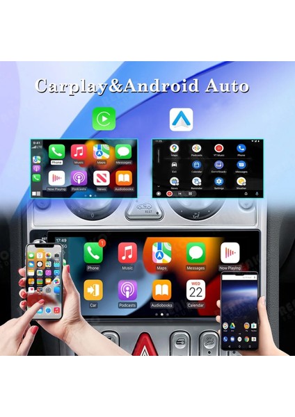 6'' Tek Din 4X60W Bt 5.0 Type-C Şarj Carplay For-X X-431