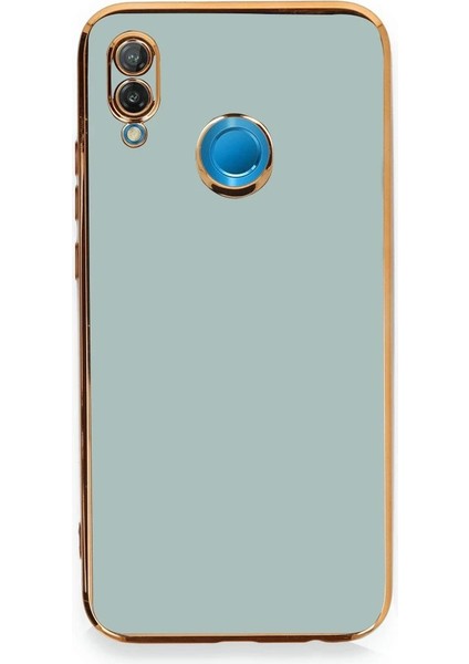 Huawei P20 Lite Kılıf Volet Silikon - Açık YEŞIL-(5796) - SB001M-489MR2