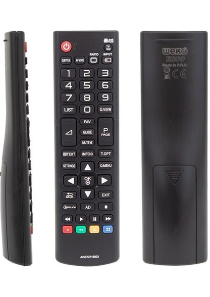 Simplink Tuşlu Lcd-Led Tv Kumanda AKB73715603