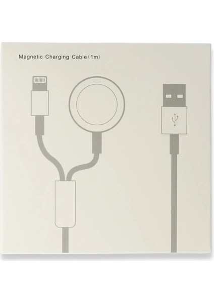 AC08 2in1 Kablosuz Şarj Apple Watch 1/2/3/4/5/6/7/8/SE-(5796) - SB001M-484TQ3 fiyatları