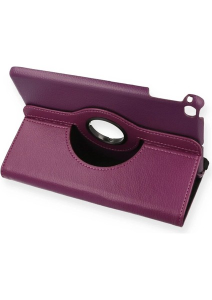 iPad Mini 4 Kılıf 360 Tablet Deri Kılıf - MÜRDÜM-(5796) - SB001M-482GN5