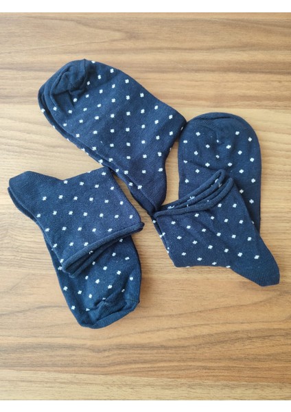 3'lü Paket Kadın Pamuklu Çorap