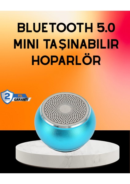 Taşınabilir Bluetooth Hoparlör | Dış Mekân ve Seyahat Için Ideal - SB001M-47UF97