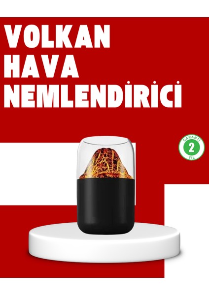 Volkanik Tasarımlı LED Işıklı Ultrasonik Nemlendirici - SB001M-47U351