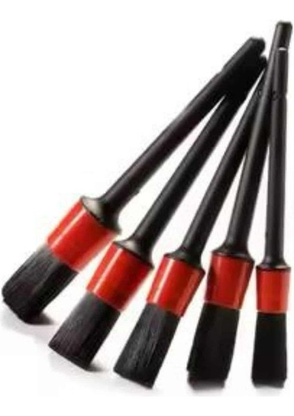 5 Adet Oto Detaylı Temizleyici Araç Içi Temizlik Fırça Seti Koltuk Döşeme Ka - SB001M-47VZF