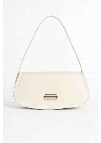 Premium Kalite Krem Omuz Çantası – Luxe Minimal Tasarım