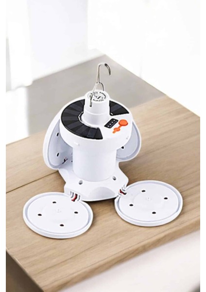 Kamp Lambası Işıldak Beyaz Işık Güneş Enerjili Solar Aydınlatma 5 Kanatlı K - SB001M-47TQX indirimleri