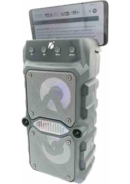 Çift Çıkışlı Güçlü Bataryalı Kablosuz Yüksek Ses Kaliteli Bluetooth Hopar - SB001M-47VNT indirimleri