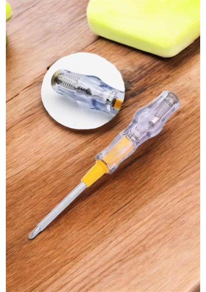 Çift Taraflı Elektrik Kontrol Kalemi Şeffaf Tornavida - SB001M-47SDI2 indirimleri