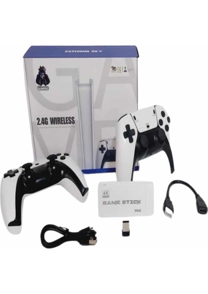 Game Stick 4K Retro Çift Kollu Atari Oyunlari +20000 Oyunlu Konsol Nostalji - SB001M-47TUP7 modelleri