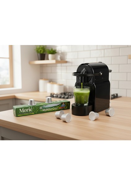%100 Saf Seremoni (Ceremonial) Matcha Kapsülü - Nespresso Uyumlu Premium Matcha Çayı (10 Adet) fiyatları