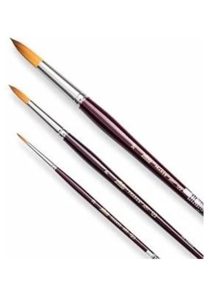 Luna Suluboya - Rütuş Fırçası Yuvarlak No: 6