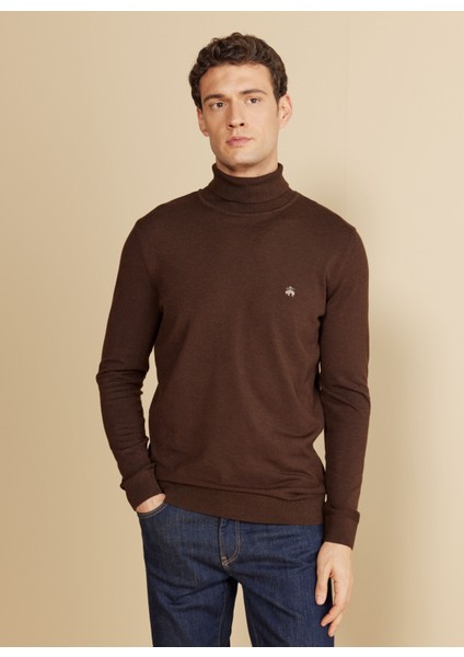 Standart Kahve Erkek Kazak BBFW25MKL008 fiyatları