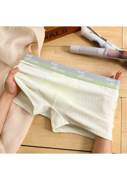 4'lü Erkek Boxer Glad And Comfortable Terletmez Nefes Alabilen Pamuklu Boxer