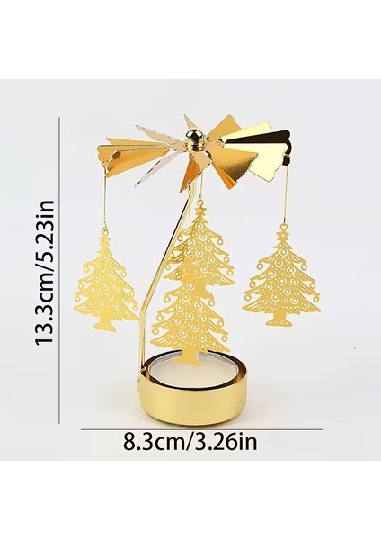 Çam Ağacı Temalı Tealight Mumluk – Dekoratif Masa Üstü Aksesuar fiyatları