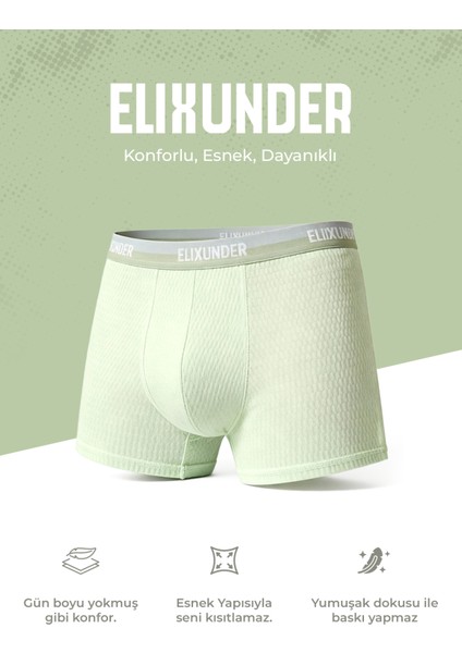 4'lü Erkek Boxer Glad And Comfortable Terletmez Nefes Alabilen Pamuklu Boxer fiyatları