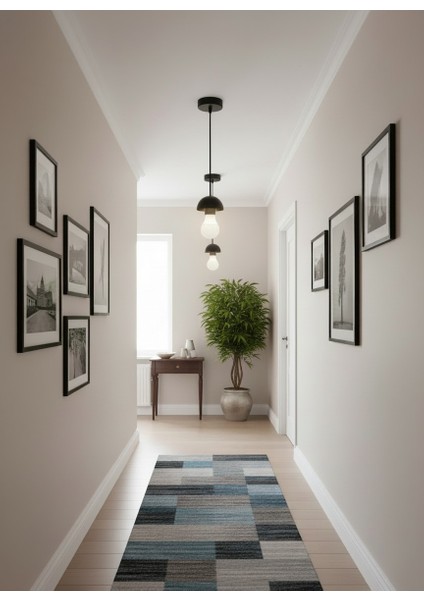 Siyah Tekli Sarkıt Lamba (2 Adet) Antre/hol/balkon