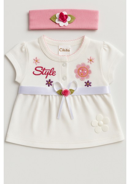 Kız Bebek 3’lü Takım – %100 Pamuk, Cilt Dostu, Rahat Kalıp, Nefes Alan Kumaş modelleri