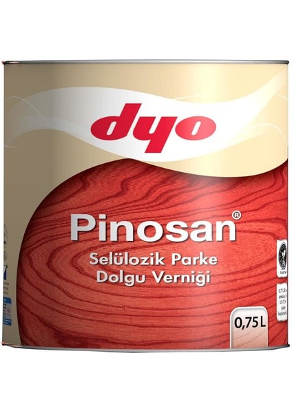 Pinosan Selülozik Parke Dolgu Verniği 0,75 Lt
