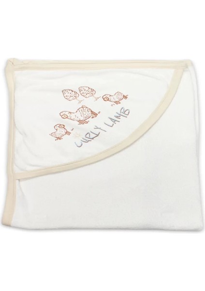 Bistyle Curly Lamb Tulum 15108 Bej Mavi Ekru