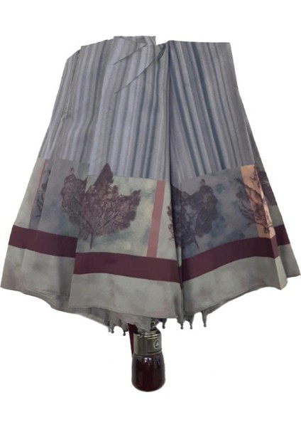 Yeşil Ekose Otomatik Açılır Şemsiye, 10 Telli, 40-95 cm Çap modelleri