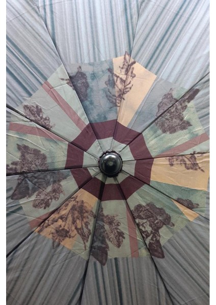 Yeşil Ekose Otomatik Açılır Şemsiye, 10 Telli, 40-95 cm Çap indirimleri