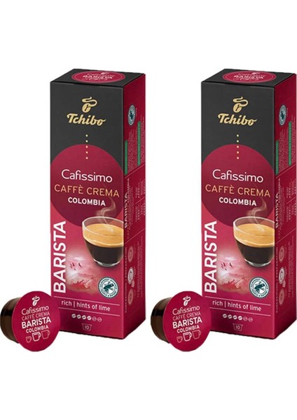 Cafissimo Caffe Crema Colombia 10'lu 80 G X2 Adet